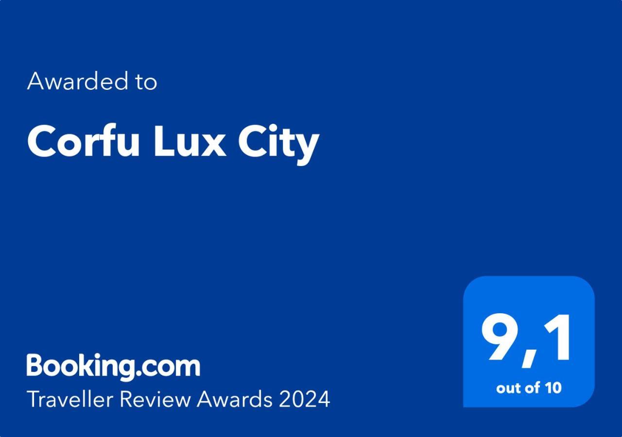 Апартаменты Corfu Lux City Экстерьер фото
